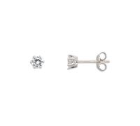 XENOX Ohrringe XS7262 Damen Ohrstecker Silver Circle Sterling-Silber 925 Silber weiß Zirkonia