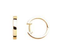 Xenox Ohrringe XS8542G Damen Creolen Sterling-Silber 925 Gold