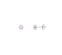 XENOX Ohrstecker - Silver Circle Zargenfassung - XS7028 silber
