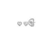 XENOX® LOVE STORY Ohrstecker - Damen Ohrringe aus hochwertigem 925/- Sterlingsilber mit Zirkonia Stein | XS10052