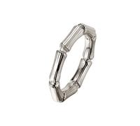 XENOX Ring - Bamboo - XS1098/54 silber