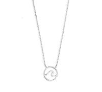 XENOX® Welle Halskette - Damen Halskette aus hochwertigem 925/- Sterlingsilber | XS3173