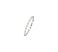 XENOX XS1721/54 Damen Ring Sterling-Silber 925 weiß Zirkonia 17,2 mm Größe 54