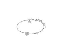 Xenox Damen Armband XS2783 Love Story Herz Zirkonia Sterling-Silber 20 cm