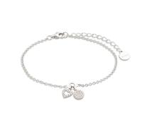 XENOX XS2930 Damen Armband Herz Happy Hour Sterling-Silber 925 Silber Weiß Zirkoni...