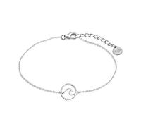 XENOX XS3174 Damen Armband Welle Silber 925 Silber 18 cm