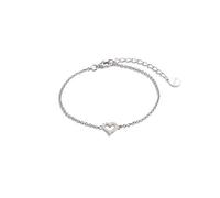 Xenox XS3413N Armband Damen Love Story Herz Zirkonia Silber