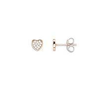 Xenox XS3414RN Ohrstecker Love Story Rosé Zirkonia Herzform