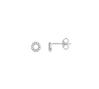 Xenox XS3431N Ohrstecker Happy Hour Silber Zirkonia Kreisform Ø 5 mm