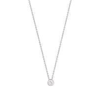 XENOX XS7281 Damen Collier Silver Circle Sterling-Silber 925 Silber weiß Zirkonia 45 cm