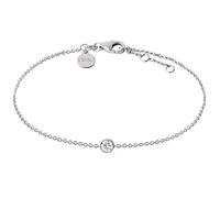 XENOX XS7320 Damen Armband Silver Circle Sterling-Silber 925 Silber weiß Zirkonia 18,5 cm