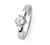 Xenox XS7356 Ring Damen Silver Circle Krappe Zirkonia Silber Gr. 56