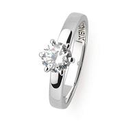 Xenox XS7356 Ring Damen Silver Circle Krappe Zirkonia Silber Gr. 58