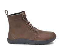 Xero Shoes Breckenridge Damen Lederstiefel - Klassischer Stil, Nullabsatz, Bequemes Futter & Strapazierfähiges Vollnarbenleder für Alltag & Freizeit - Grau, Größe 41 EU