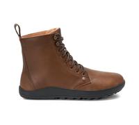 Xero Shoes Breckenridge Damen Lederstiefel - Klassischer Stil, Nullabsatz, Bequemes Futter & Strapazierfähiges Vollnarbenleder für Alltag & Freizeit - Braun, Größe 38 EU