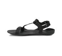Xero Shoes Damen Z-Trek Sandalen - Null Spreizung, breite Zehenbox, leichte und verpackbare Sportsandalen für Damen - Schwarz, Größe 41,5 EU