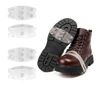 XFSRG 2 Paar Anti Rutsch Schuhspikes Spikes für Schuhe Winter Universal Steigeisen Schuhspikes Schnee und EIS Anti Rutsch Schuhkrallen mit 7 Zähne für Schuhe Stiefel (B)