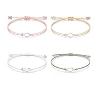 XFSRG 4 Stück Fisch Armband für Mädchen Ichthys Verstellbares