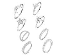 XFSRG 8 Stück Nasenpiercing für Frauen Männer Gold 316 Edelstahl 20G Hypoallergen Hoop Nose Ring Septum Schmuck für Alltag Party Piercing Fans Sensible Haut