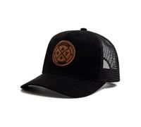 XFSRG Basecap Herren Mesh Cap Sommerhut Herren Sonnenschutz Kopf - Stilvolle Baseball Caps für (DE/NL/SE/PL, Alpha JASPO, Einheitsgröße, Schwarz)