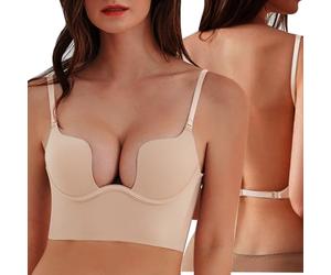 XFSRG BH Damen Push Up BH Klassische BHS mit Abnehmbaren Trägern für Elegante Anlässe und Alltag