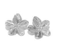 XFSRG Gold/Silber Kirschblüten-Ohrringe für Damen - Statement Boho Blume Blütenblatt Tropfen Vintage Schmuck für Frauen und Mädchen
