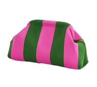 XFSRG Handtasche Damen Streifen Großes Strandtasche Stricktasche Modisches Design Geeignet für den Alltag Verabredungen und Reisen