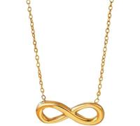 XFSRG Infinity Halskette Damen Gold Exquisites Design für Mädchen Kommunion Geschenke für Mädchen Perfekt für Erstkommunion und besondere Anlässe