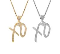 XFSRG Schmuck Damen Halskette XO Design Goldkette Silber 925 Kette Damen Für Alltag Und Besondere Anlässe