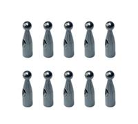 XFUYI 10 Stück Metall-Endkappen für Regenschirm-Schwanzperlen zur Reparatur von 4-mm-Regenschirmen und Metallspitzen für Knochen mit 4 mm Durchmesser