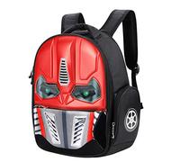 XGOPTS Schulrucksack Kinder Tagesrucksack Wasserdicht Kinderrucksack LED Roboter Schultasche Einstellbar Schulranzen Junge Ranzen mit Flaschenhalter Rucksack Kindergarten Freizeit Alltagsleben