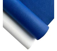 XHT Hochwertiges Wasserdichtes Kunstleder 30 x 135 cm, Polsterstoff Stoff, Leder Patch, für Sofas, Autositze, Bürostühle, Ledertaschen, Bezugsstoff (Schatz Blau)