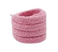 XIANMY Plüsch-Schnürsenkel, flauschige, flache Schnürsenkel, 1,5 cm, Ersatz, Schuhringe für Turnschuhe, Sportschuhe, Freizeitschuhe, Stiefel, 140 cm, Rosa