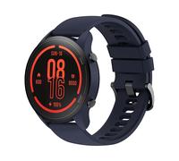 XIAOMI BHR4583GL MI WATCH NAVY BLUE Smartwatch glasfaserverstärktes Polycarbonatgehäuse Silikon, 125 mm + 85 mm, Navy Blue