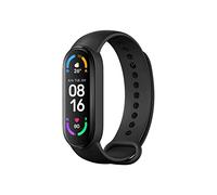 Xiaomi Mi Smart Band 6 1,56" AMOLED Display Bluetooth Fitness Aktivitätstracker, SpO2 Tracking Schlaf- und Pulsüberwachung, 30 Trainings Modi, 14 Tage Batterielaufzeit, 5ATM, Globale Version，Schwarz