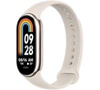 Xiaomi Mi Smart Band 8 Aktivitäts-Armband, AMOLED-Display, Herzfrequenzüberwachung, 190 mAh, 150 + Sportmodi, bis zu 16 Tage Akkulaufzeit, Gold