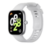 XIAOMI Redmi Watch 4 Smartwatch mit 1.97" AMOLED-Display mit 390 x 450 Pixel und 60Hz, Bis zu 20 Tage Akkulaufzeit, HyperOS, Herzraten- und Blutsauerstoffmessungen - Silber Grau