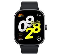 XIAOMI Redmi Watch 4 Smartwatch mit 1.97" AMOLED-Display mit 390 x 450 Pixel und 60Hz, Bis zu 20 Tage Akkulaufzeit, HyperOS, Herzraten- und Blutsauerstoffmessungen - Obsidian Schwarz
