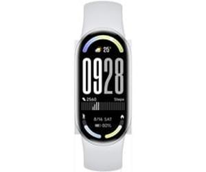 Xiaomi Smart Band 10, Fitnesstracker hellgrau, TPU Armband in Glacier Silver