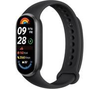 Xiaomi Smart Band 9 Global Version (2024) 4,1 cm Amoled-Display, 233 mAh-Akku, bis zu 21 Tage Akkulaufzeit, über 150 Trainingsmodi, BT 5.4, 50 m wasserdicht, Schwarz