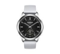 Xiaomi Watch S3 3,63 cm (1.43") AMOLED 47 mm Digital 466 x 466 Pixel Touchscreen Silber GPS