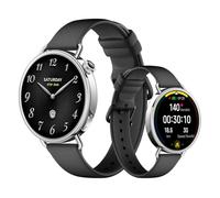 XIAOMI Watch S4 41mm Smartwatch - Edelstahlgehäuse, Ultraleicht, 150+ Sportmodi, präzise Menstruationszyklus-Vorhersage, Sicherheits-Notruffunktion, Fluorkautschuk-Armband Schwarz