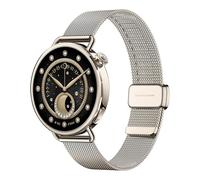 XIAOMI Watch S4 41mm Smartwatch - Edelstahlgehäuse, Ultraleicht, 150+ Sportmodi, präzise Menstruationszyklus-Vorhersage, Sicherheits-Notruffunktion, Milanaise-Armband (Sonnenuntergangs-Gold)