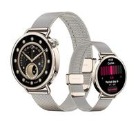 XIAOMI Watch S4 41mm Smartwatch - Edelstahlgehäuse, Ultraleicht, 150+ Sportmodi, präzise Menstruationszyklus-Vorhersage, Sicherheits-Notruffunktion, Milanaise-Armband (Sonnenuntergangs-Gold)