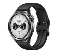 XIAOMI Watch S4 Black - 1.43 Zoll AMOLED, 2200 Nits, 15 Tage Akku, 5ATM Wasserfest, Herzfrequenz & SPO₂-Sensor, Bluetooth 5.3, Aluminiumgehäuse