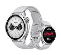 Xiaomi Watch S4 Silver - 1.43" AMOLED, 2200 Nits, 15 Tage Akku, 5ATM Wasserfest, Herzfrequenz & SPO₂-Sensor, Bluetooth 5.3, Aluminiumgehäuse