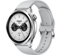 Xiaomi Watch S4 Silver - 1.43" AMOLED, 2200 Nits, 15 Tage Akku, 5ATM Wasserfest, Herzfrequenz & SPO₂-Sensor, Bluetooth 5.3, Aluminiumgehäuse