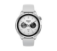 Xiaomi Watch S4 Silver - 1.43" AMOLED, 2200 Nits, 15 Tage Akku, 5ATM Wasserfest, Herzfrequenz & SPO₂-Sensor, Bluetooth 5.3, Aluminiumgehäuse