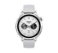 XIAOMI Watch S4 Smartwatch Aluminium mit Titanlegierung Silikon, 22 mm, Silver