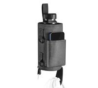 XIAOQENAN Reißfester Sport Flaschenhalter 900D Tuchbefestigung & Komfort Tragegurte Turnbeutel für Damen & Herren, grau, Mass Beauty